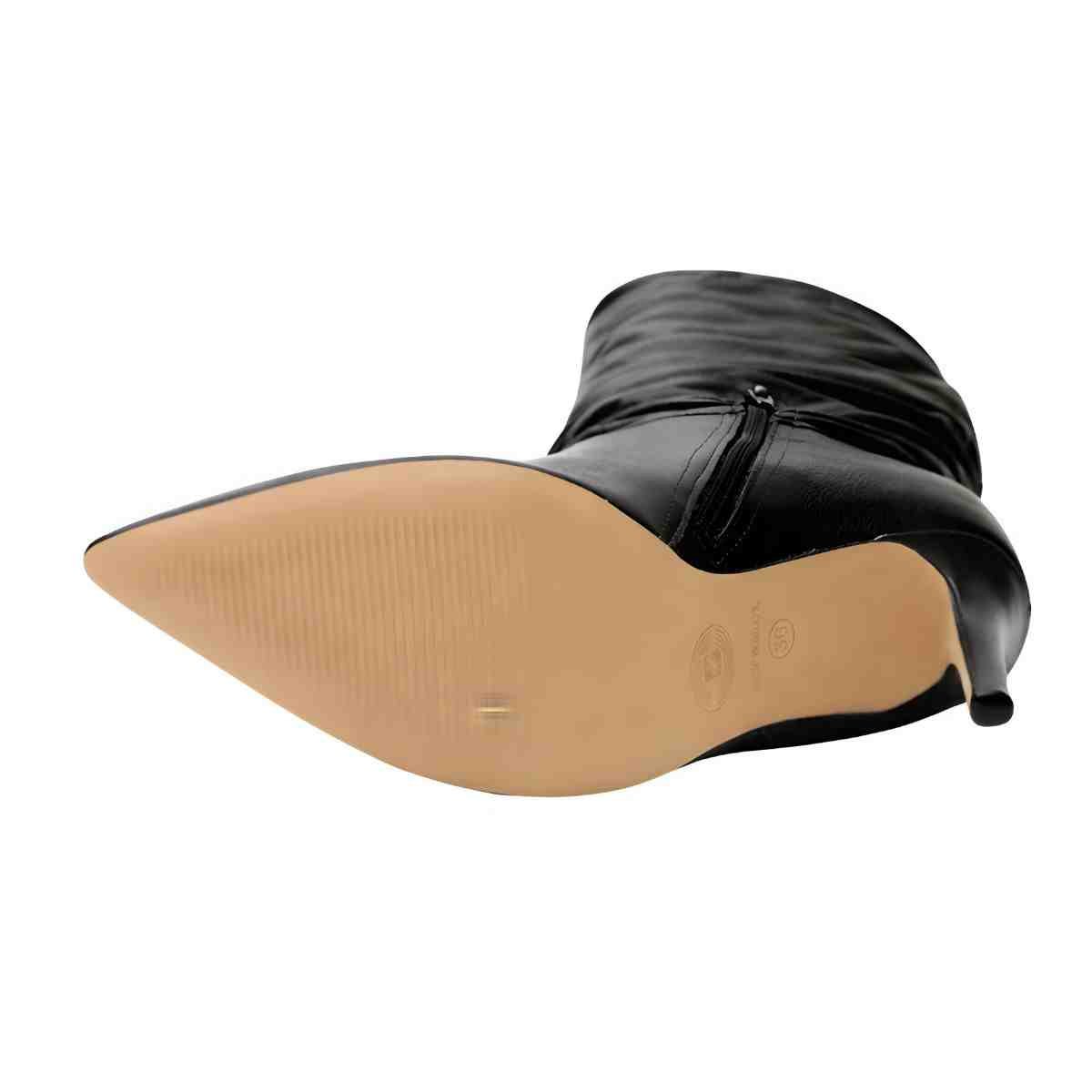 Bota Fem Cano Baixo Bottero 378201-6 Preto 4