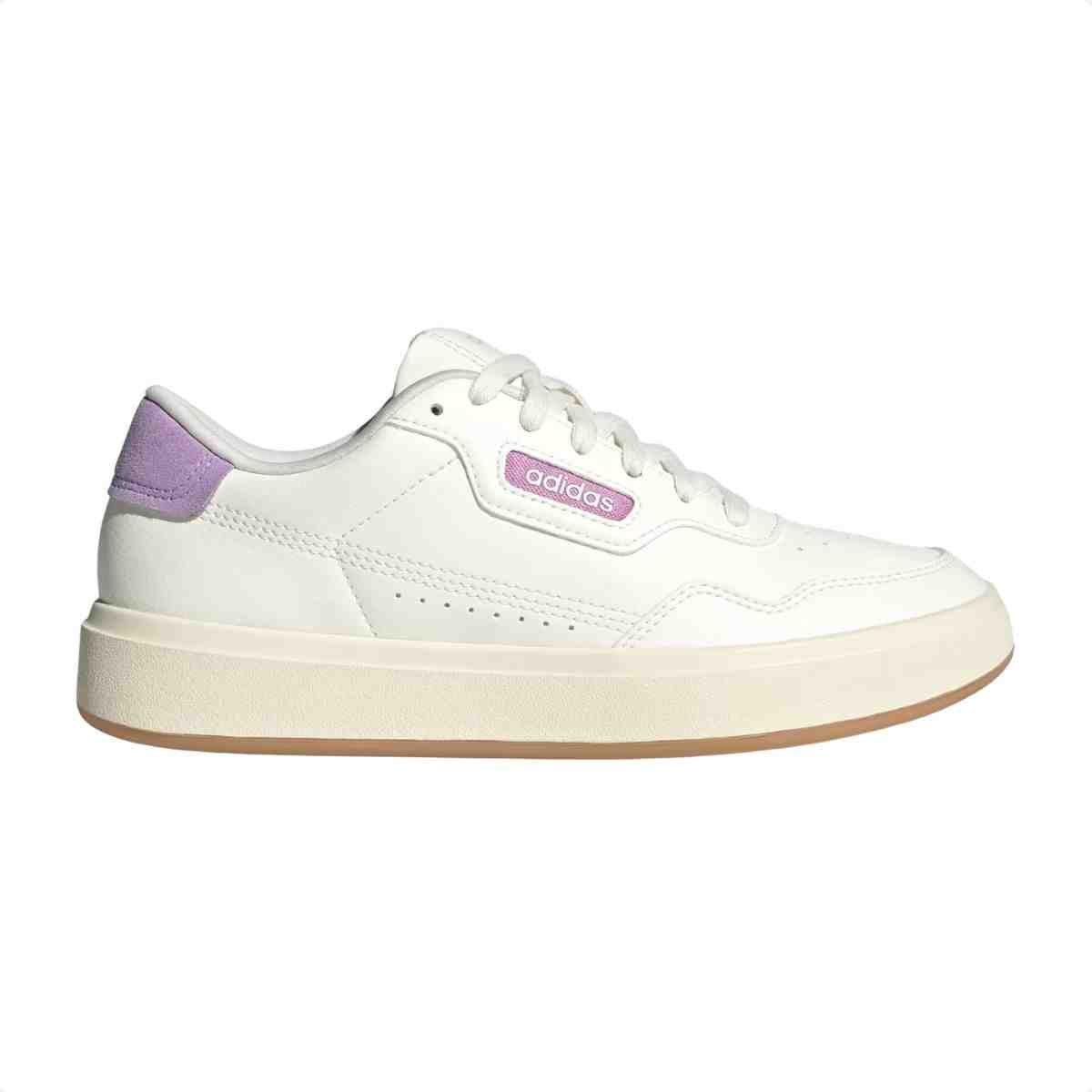 Tênis Feminino Adidas Casual Off White Preloved Purple Gum