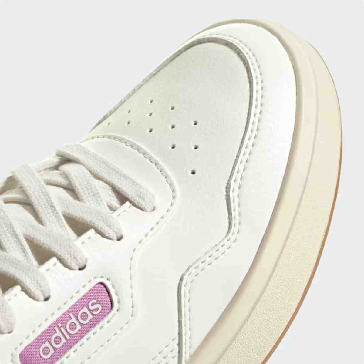 Tênis Feminino Adidas Casual Off White Preloved Purple Gum Branco 6