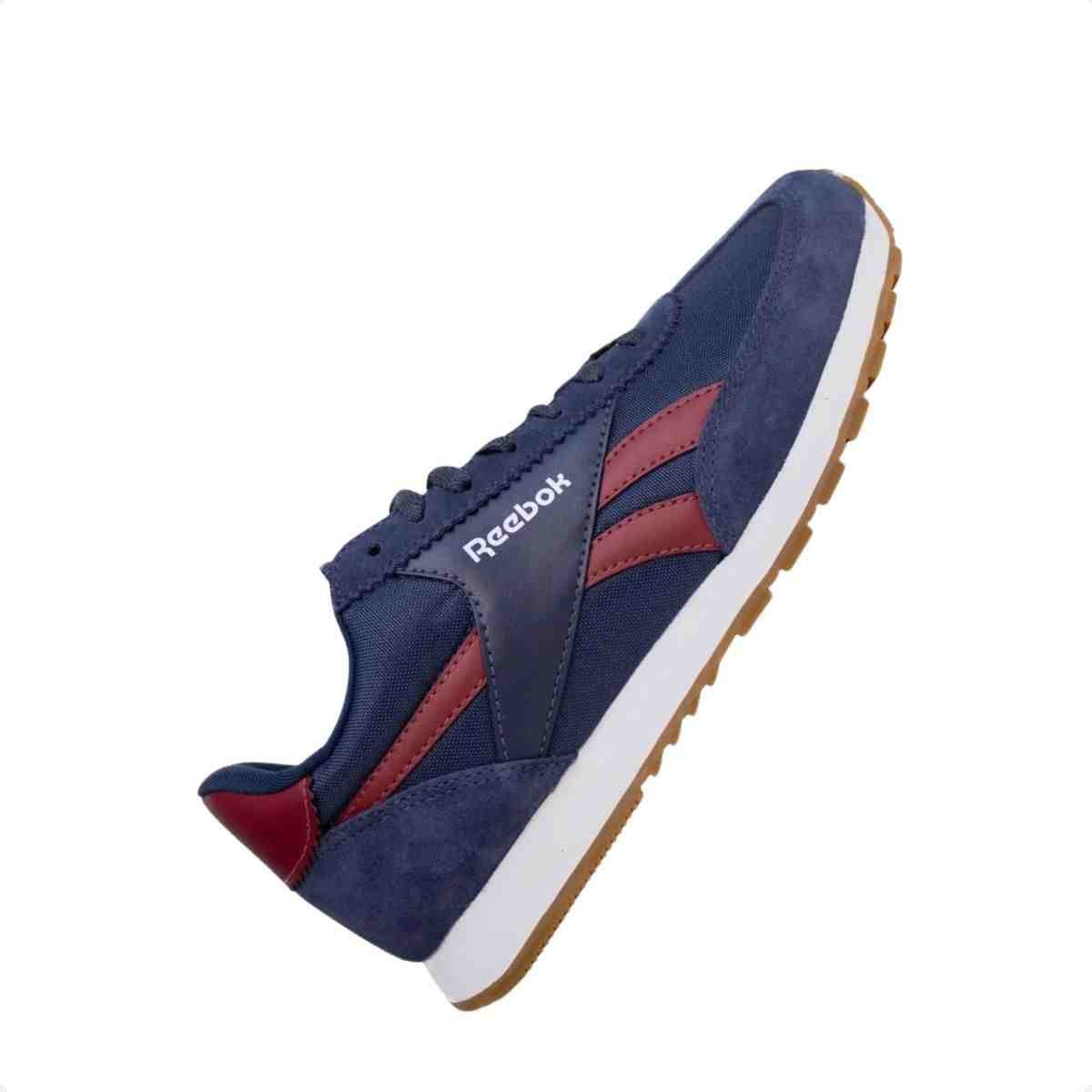 Tênis Casual Masculino Reebok Casual Marinho Vermelho Azul 7