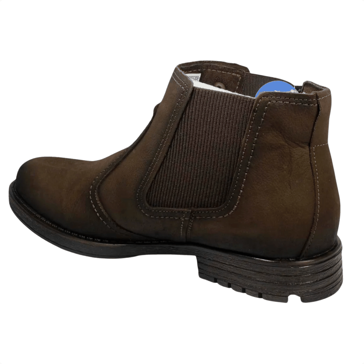 Bota Masculina Chelsea Pegada Marrom Marrom 4