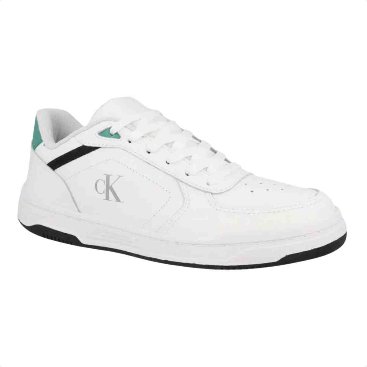 Tênis Casual Masculino Calvin Klein Branco Branco 3