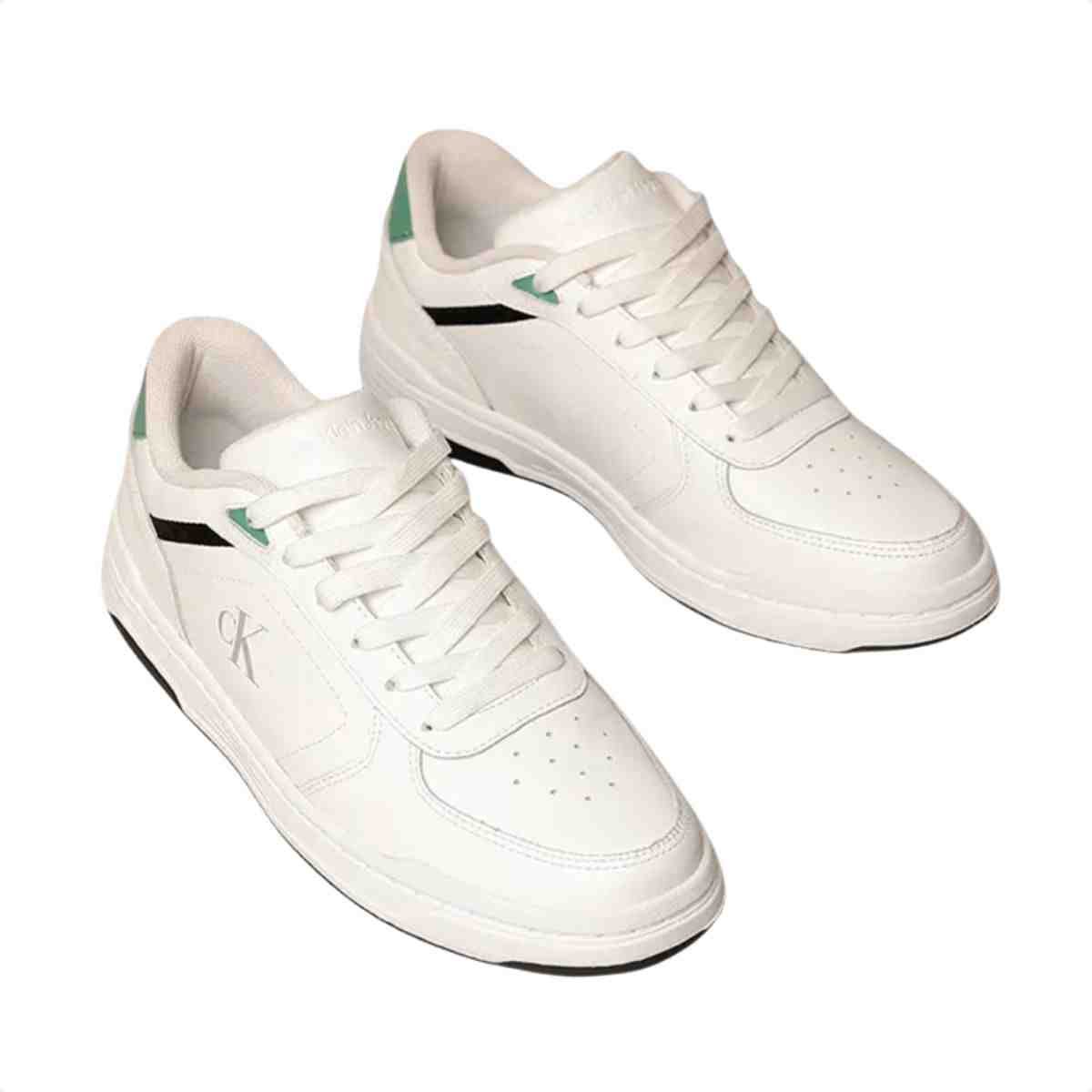 Tênis Casual Masculino Calvin Klein Branco Branco 5