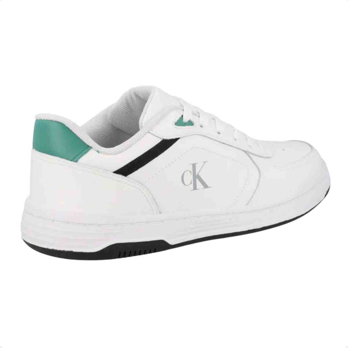 Tênis Casual Masculino Calvin Klein Branco Branco 6