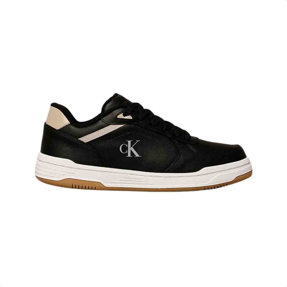 Tênis Casual Masculino Calvin Klein Court Preto