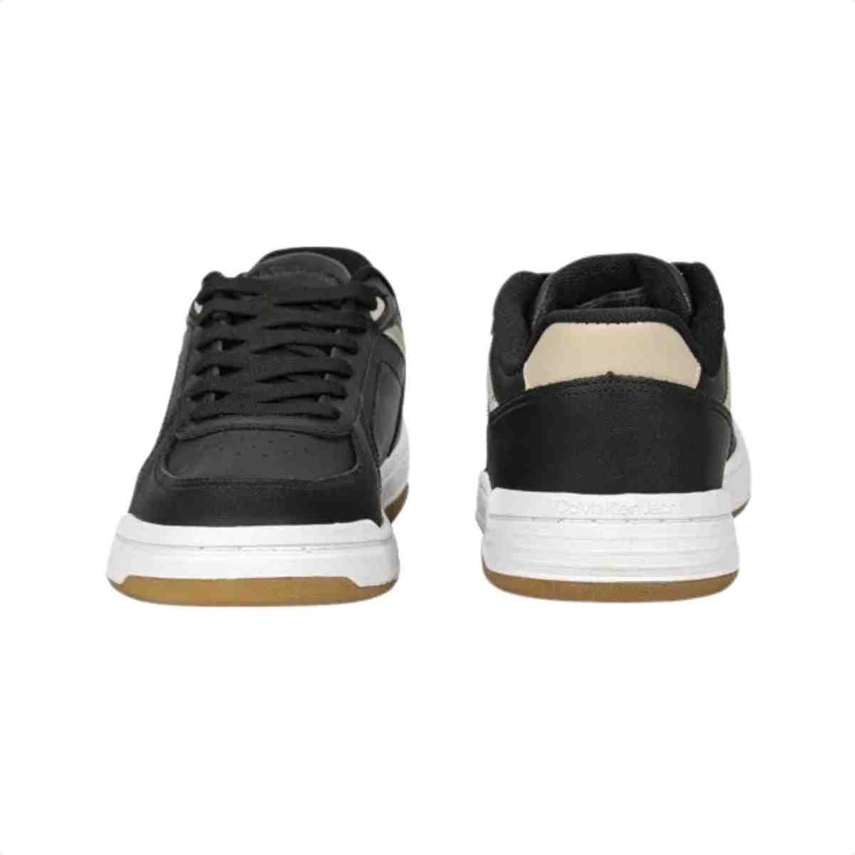 Tênis Casual Masculino Calvin Klein Court Preto Preto 5