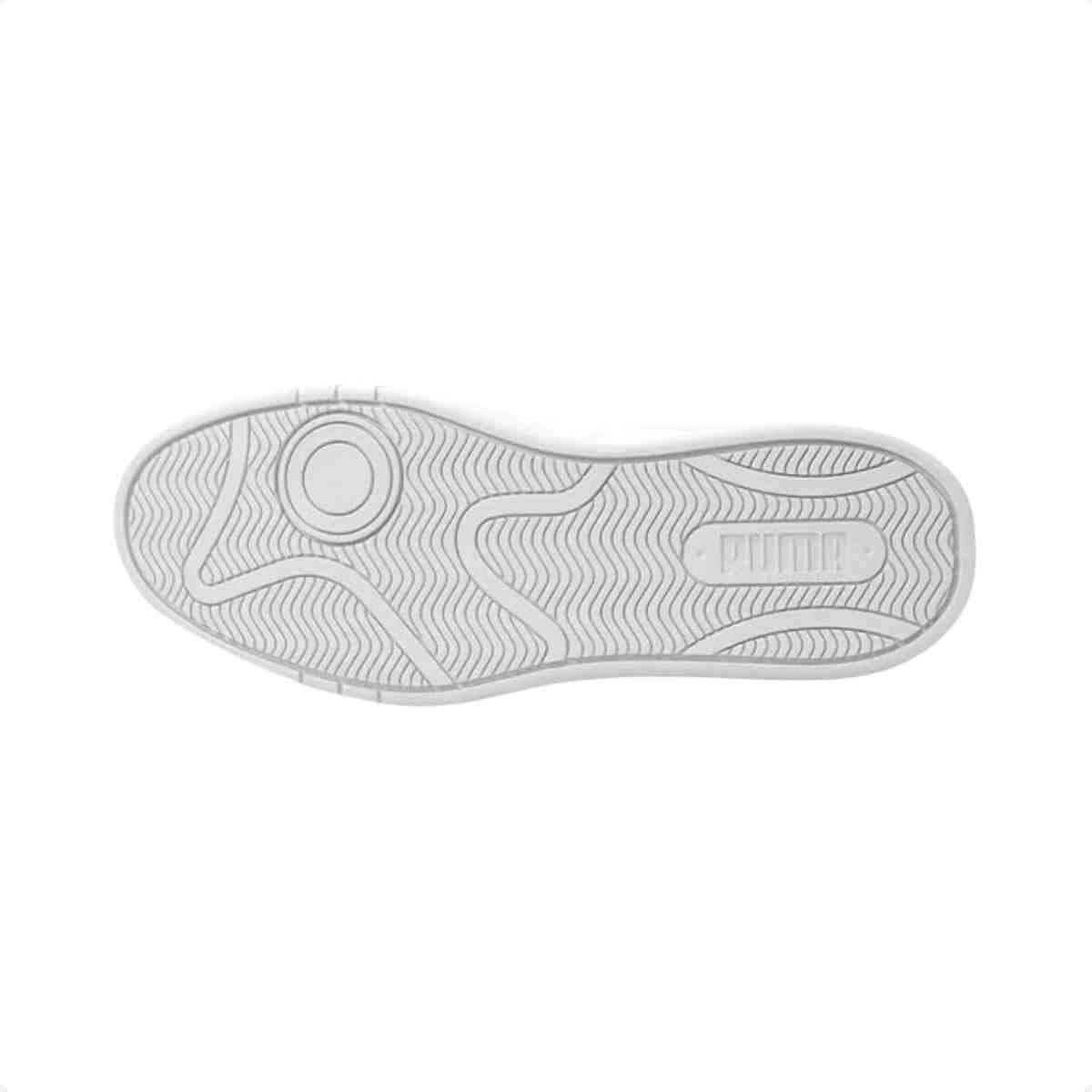 Tênis Casual Masculino Puma Court Classic Clean Bdp Branco Branco 7