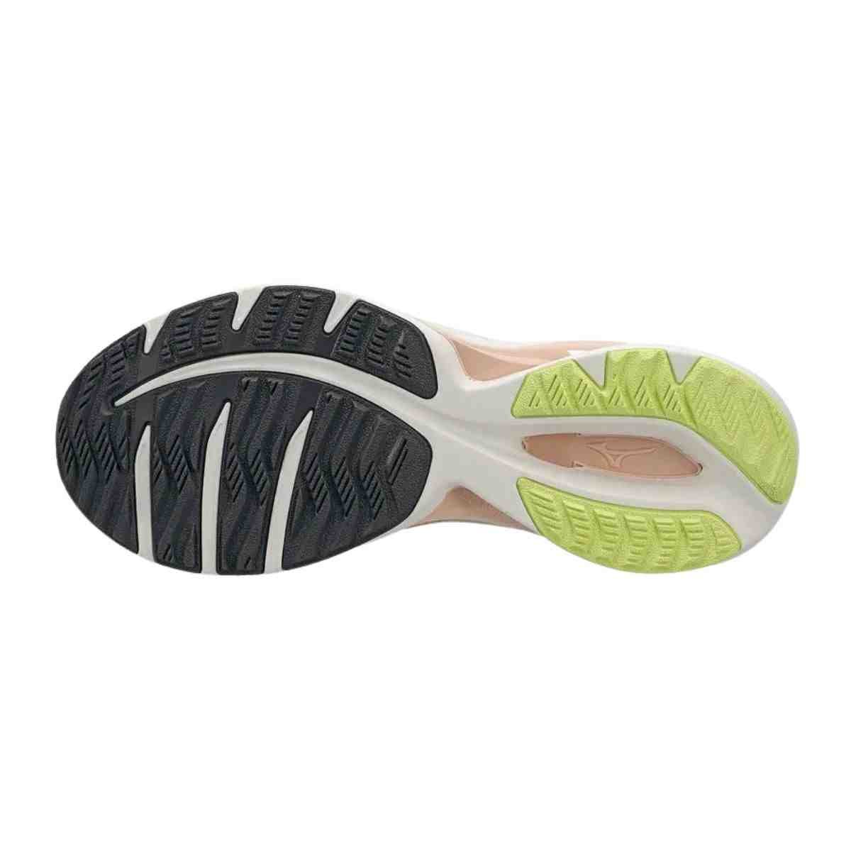 Tênis Corrida Feminino Mizuno Miz.Wave Vitality 7 Bege Pêssego 4