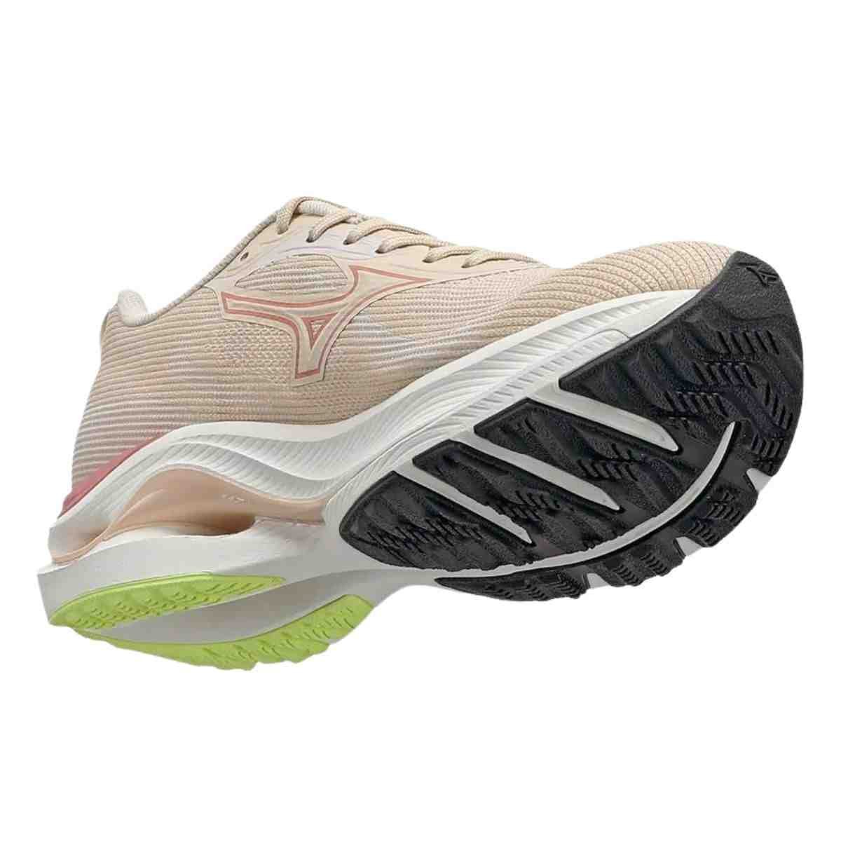 Tênis Corrida Feminino Mizuno Miz.Wave Vitality 7 Bege Pêssego 5