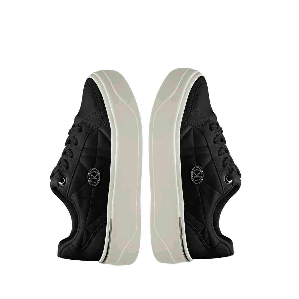 Tênis Casual Feminino Kolosh Flatform Preto Preto 4