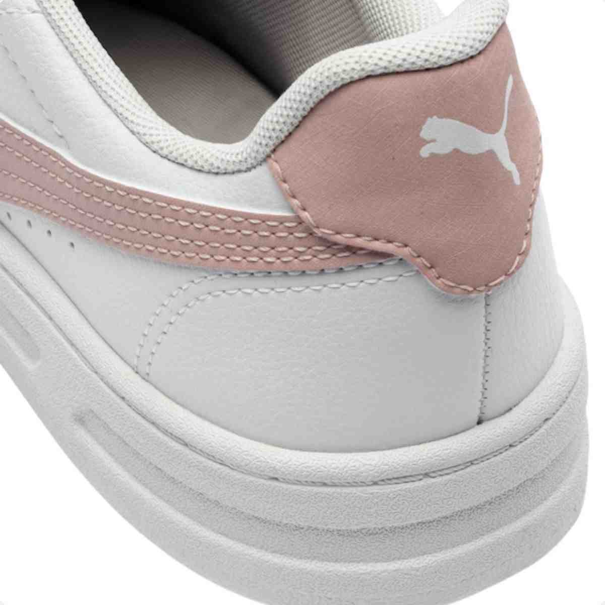 Tênis Casual Feminino Puma Court Lally Bdp White Rosewater Branco 6