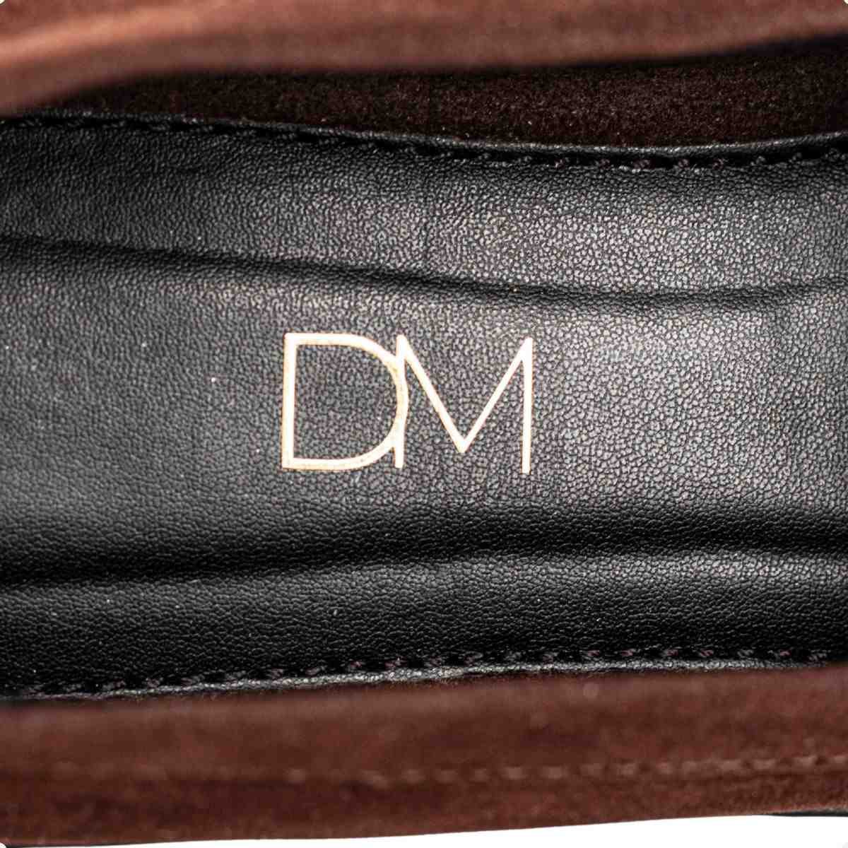 Mocassim Feminino Dm Camurça Tratorado Terra Marrom 7