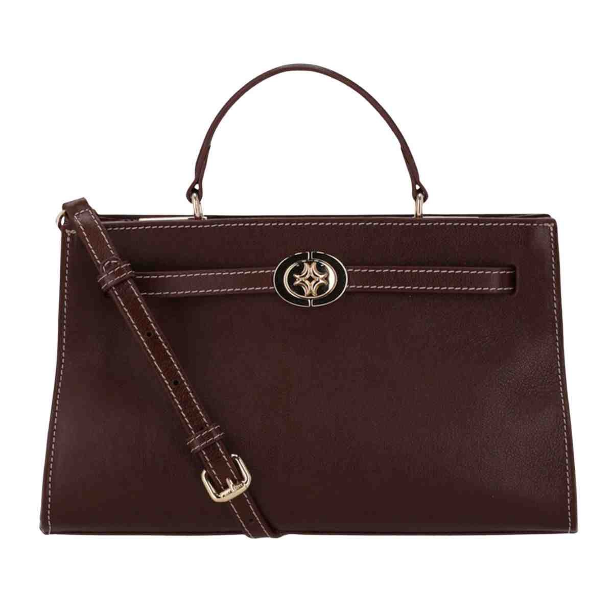 Bolsa Feminina Tote Média Luz Da Lua Atacama Trufa