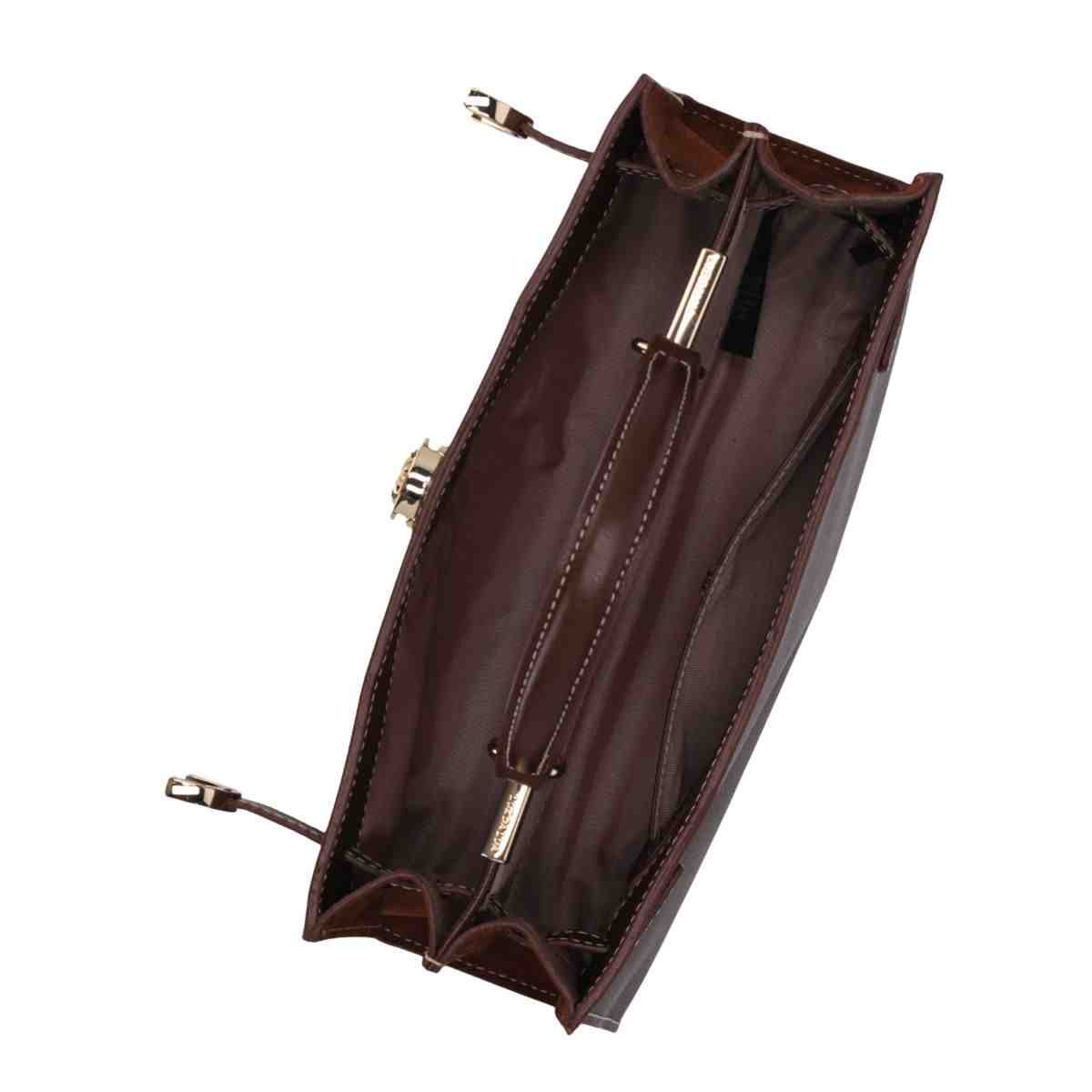 Bolsa Feminina Tote Média Luz Da Lua Atacama Trufa Marrom 4