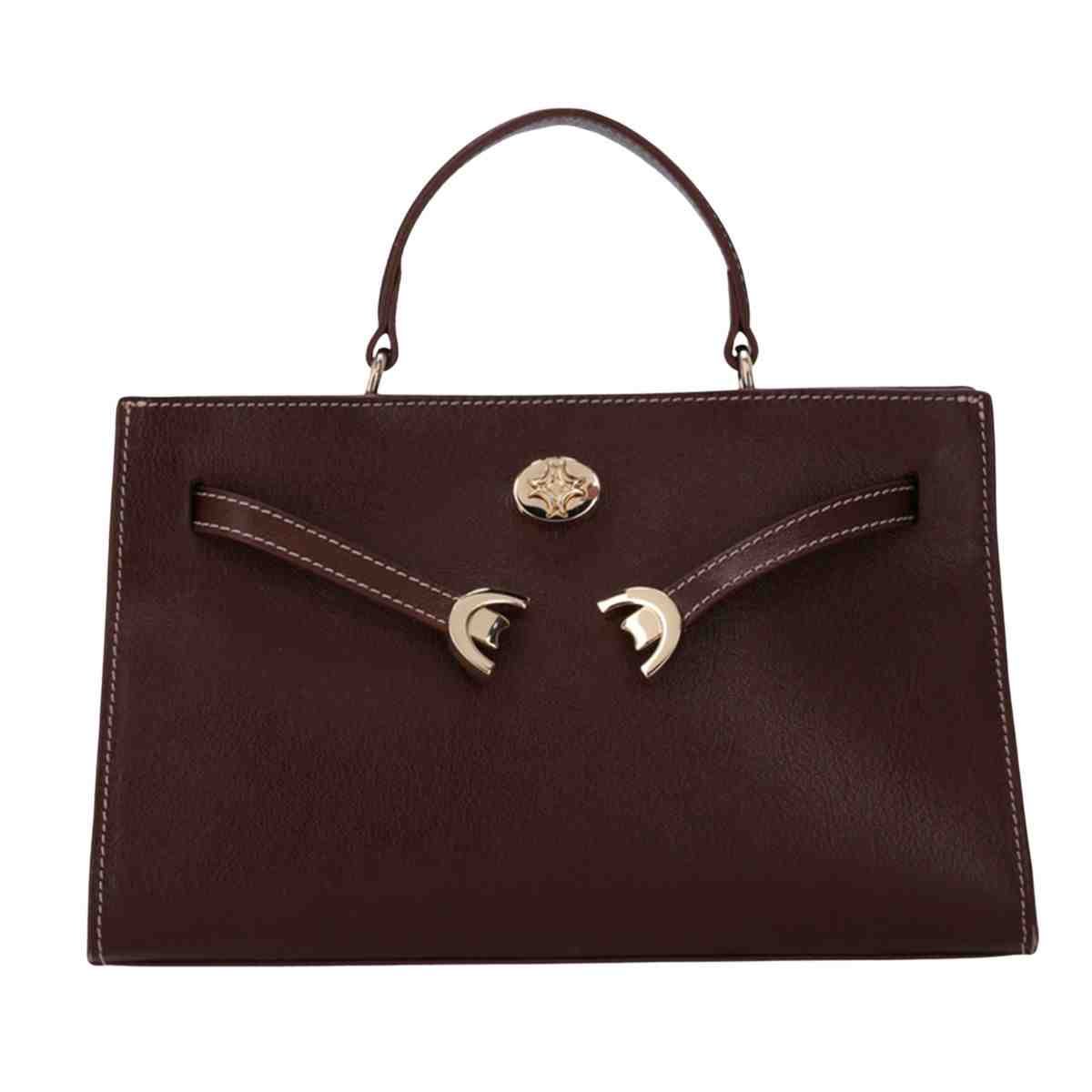 Bolsa Feminina Tote Média Luz Da Lua Atacama Trufa Marrom 5