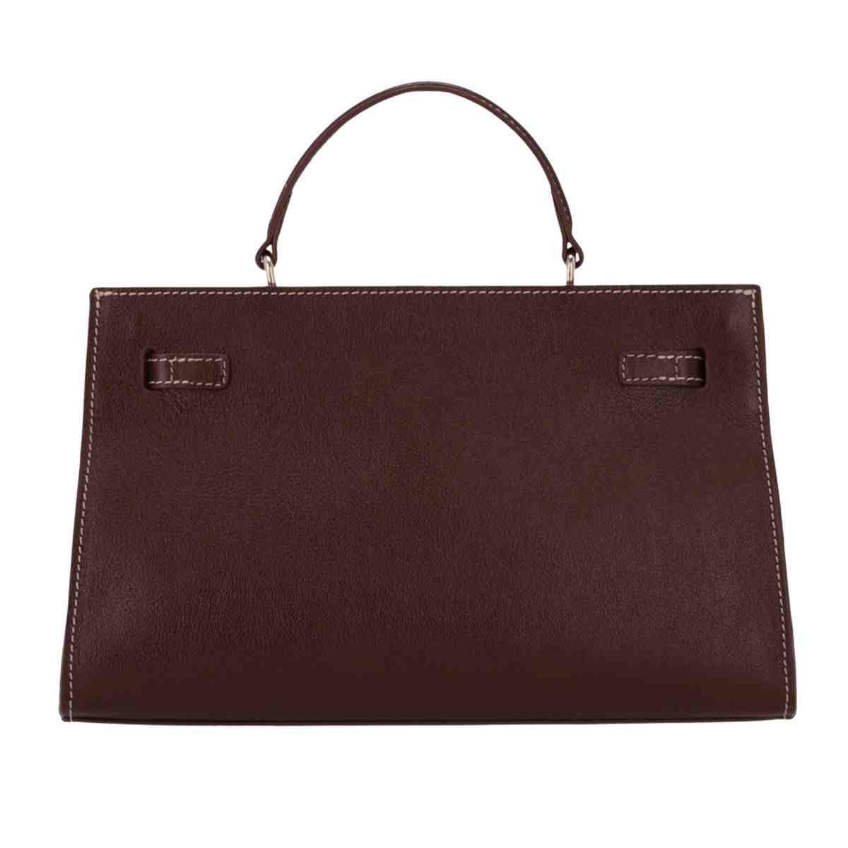 Bolsa Feminina Tote Média Luz Da Lua Atacama Trufa Marrom 6