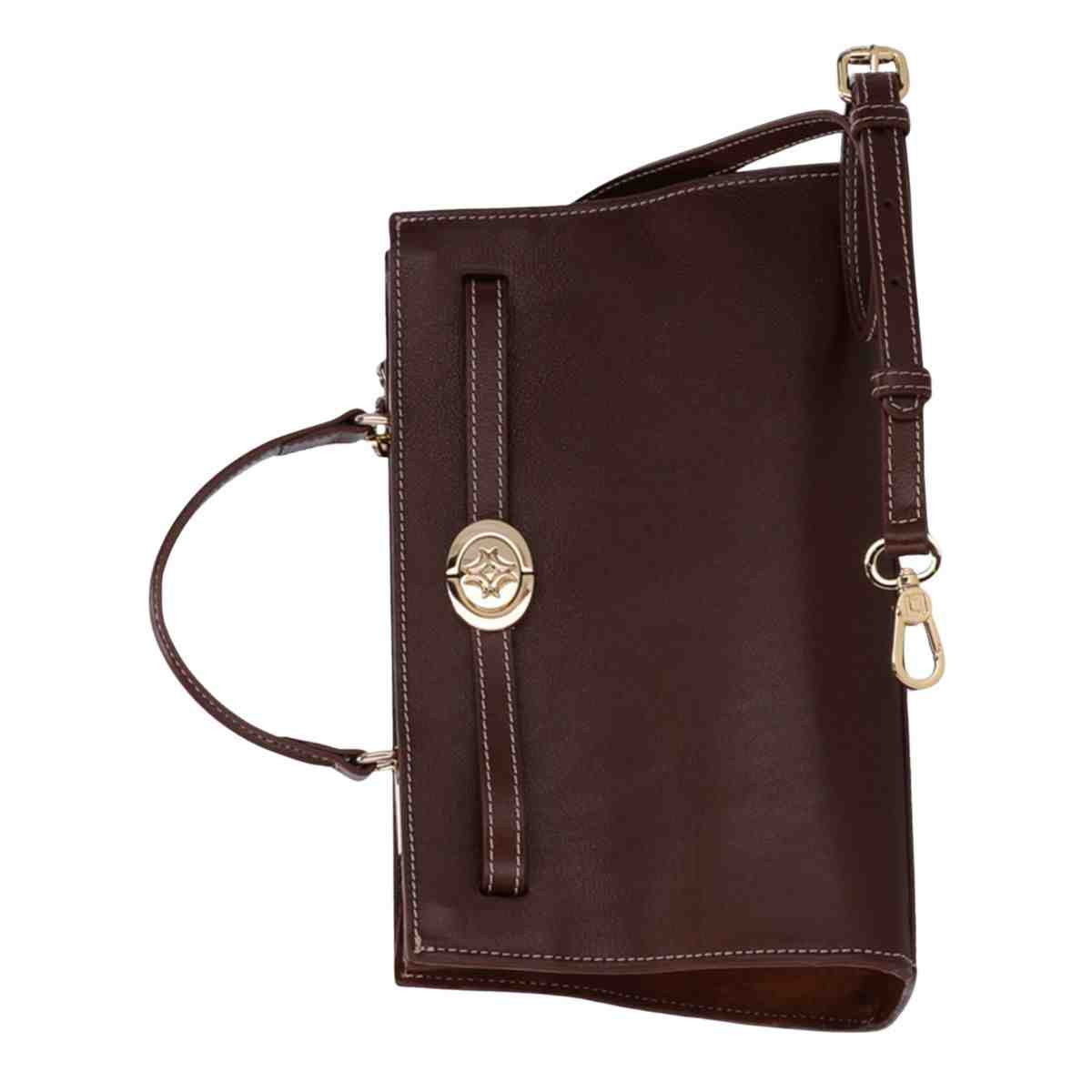 Bolsa Feminina Tote Média Luz Da Lua Atacama Trufa Marrom 7