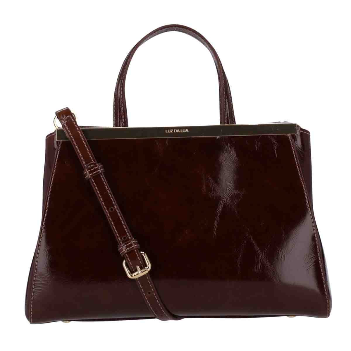 Bolsa Feminina Tote Média Luz Da Lua Murano Trufa