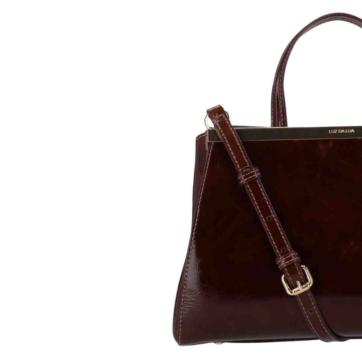 Bolsa Feminina Tote Média Luz Da Lua Murano Trufa Atacama 7