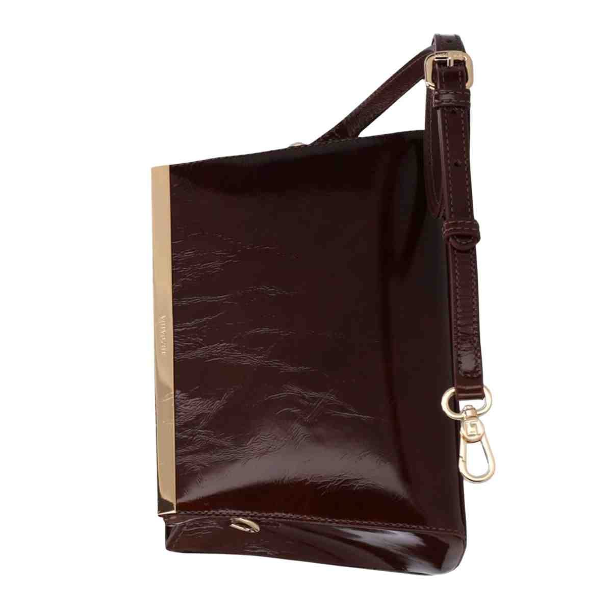 Bolsa Feminina Tiracolo Pequena Luz Da Lua Murano Trufa Atacama 6