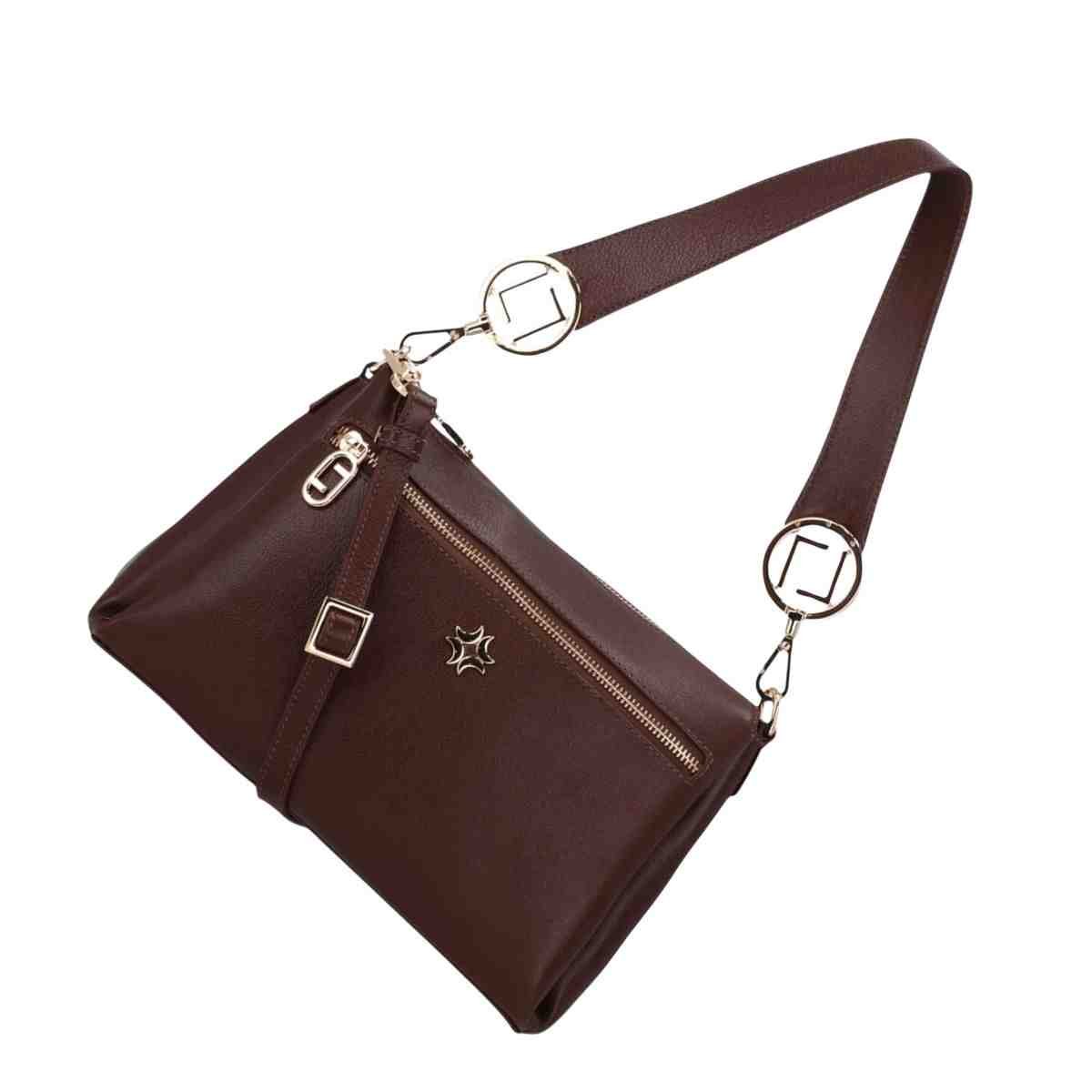 Bolsa Feminina Tiracolo Média Luz Da Lua Atacama Trufa Atacama 5