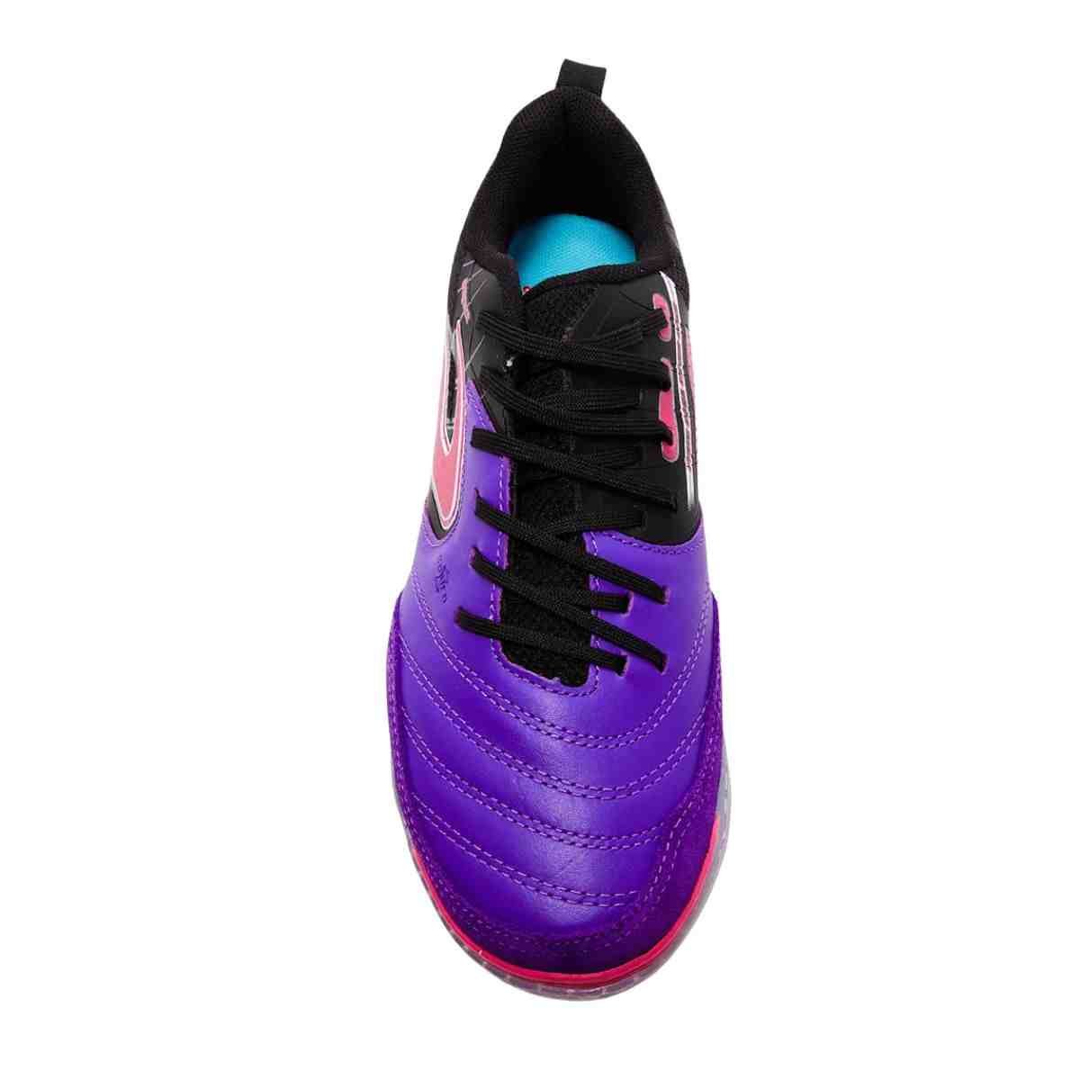 Chuteira Indoor Masculina Topper Lethal Roxa Roxo/Preto 3