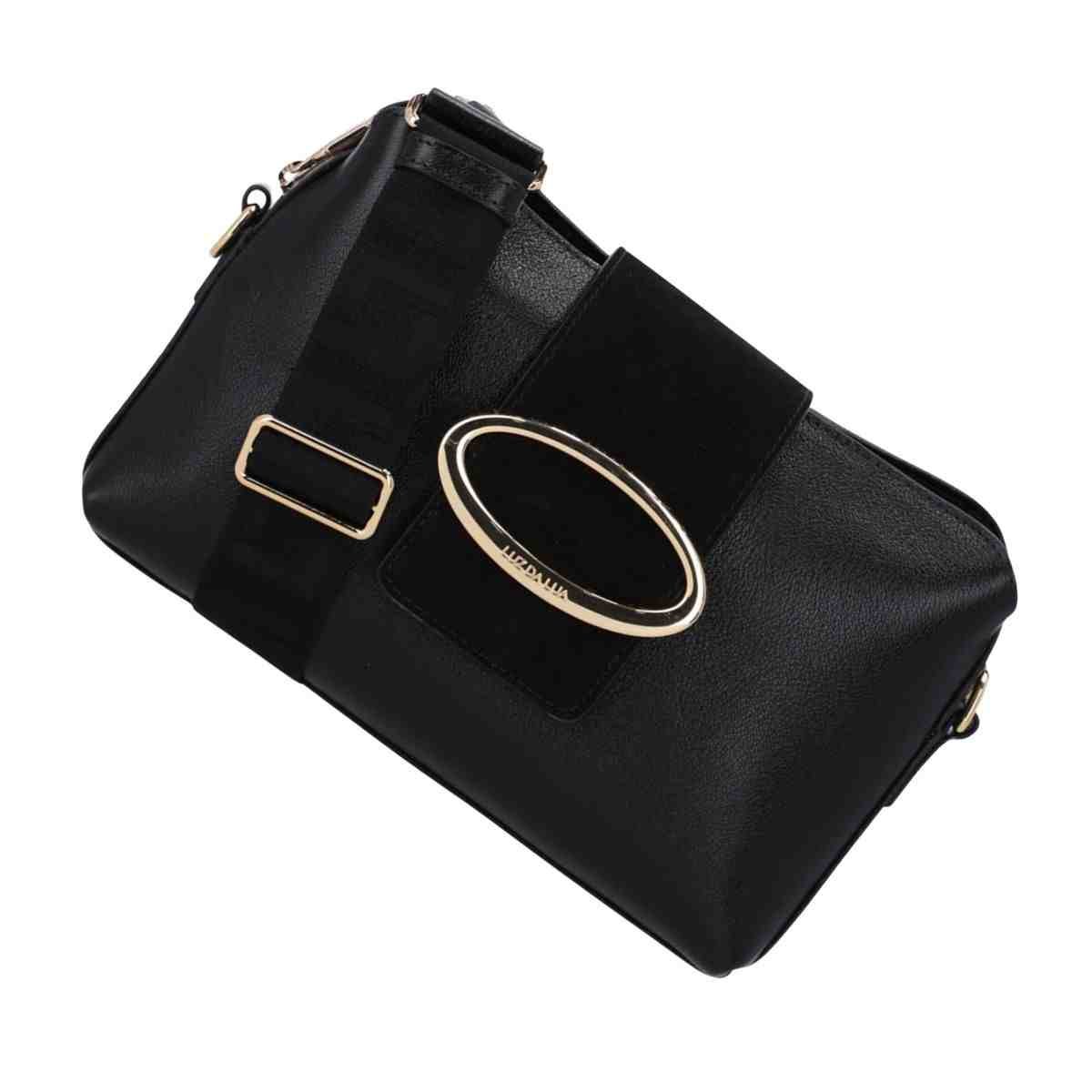 Bolsa Feminina Tiracolo Média Luz Da Lua Preta Preto 5