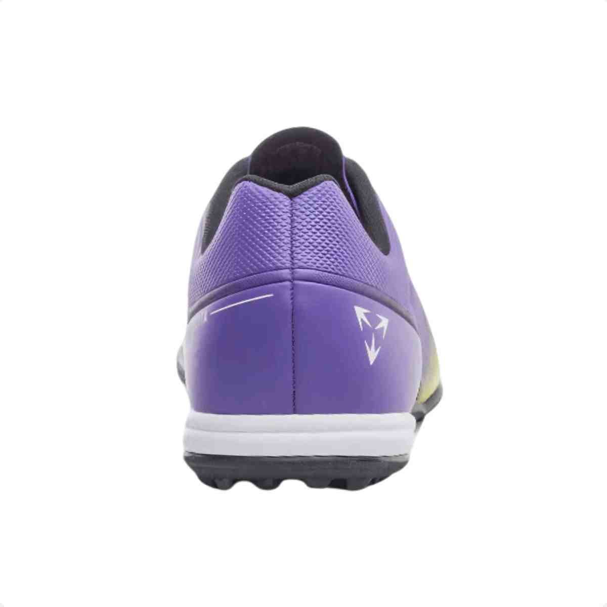 Chuteira Society Masculina Umbro Velocita Decimo Roxo E Verde Limão Roxo 7