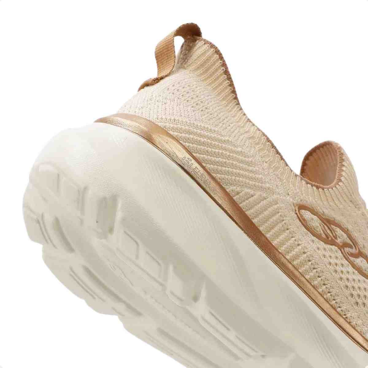 Tenis Corrida Feminino Olympikus Era Algoda Bege 7