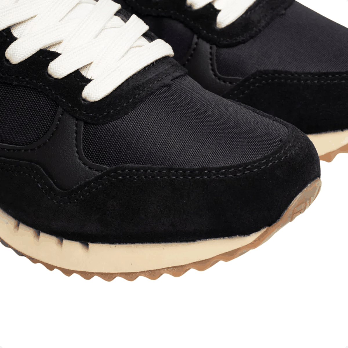 Tenis Casual Feminino Fila Euro Jogger Vintage Preto Preto 6