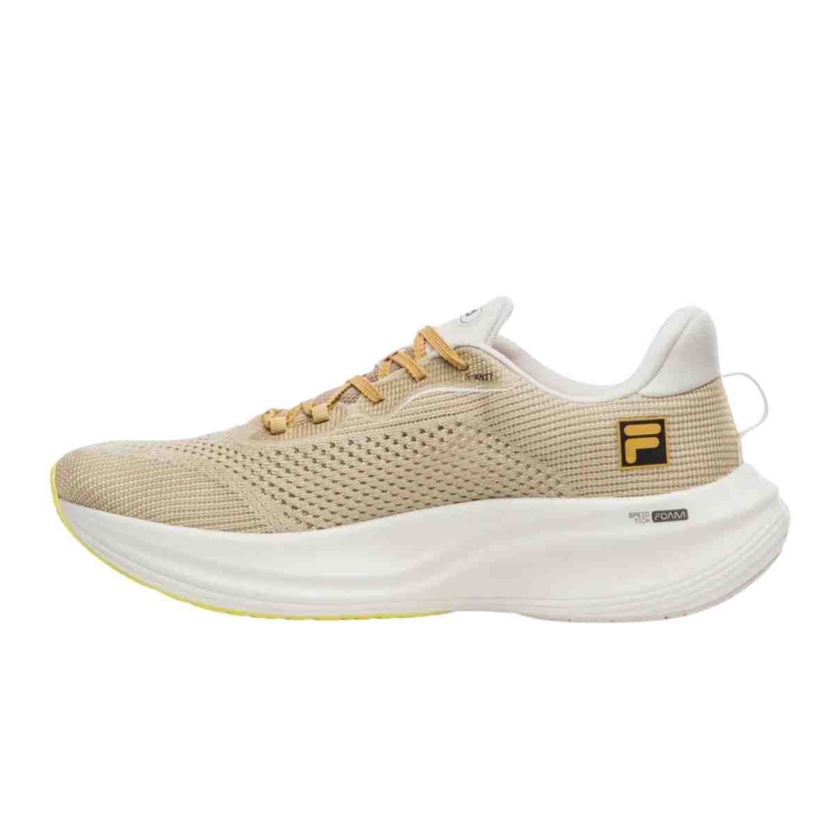Tenis Corrida Feminino Fila Racer Speedzone Dourado E Preto Dourado/Preto 4