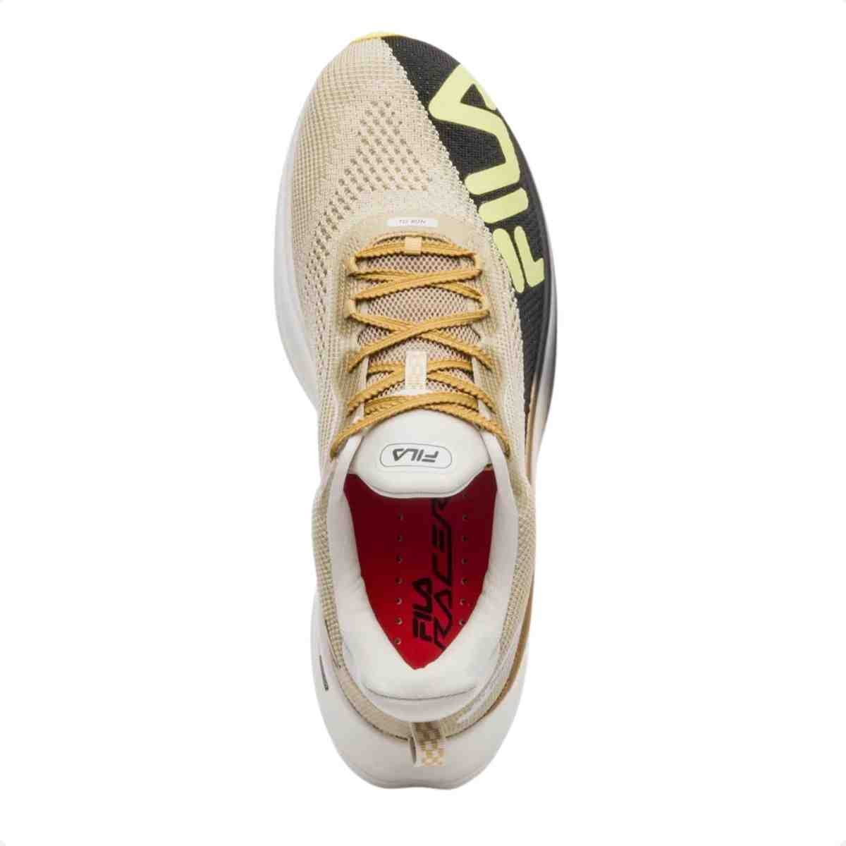 Tenis Corrida Feminino Fila Racer Speedzone Dourado E Preto Dourado/Preto 6