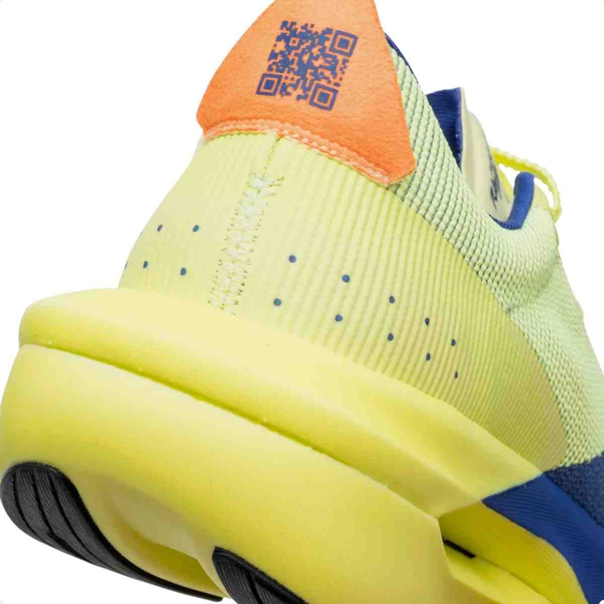 Tenis Corrida Masculino Fila Racer Carbon 3 Amarelo Verde/Azul 6