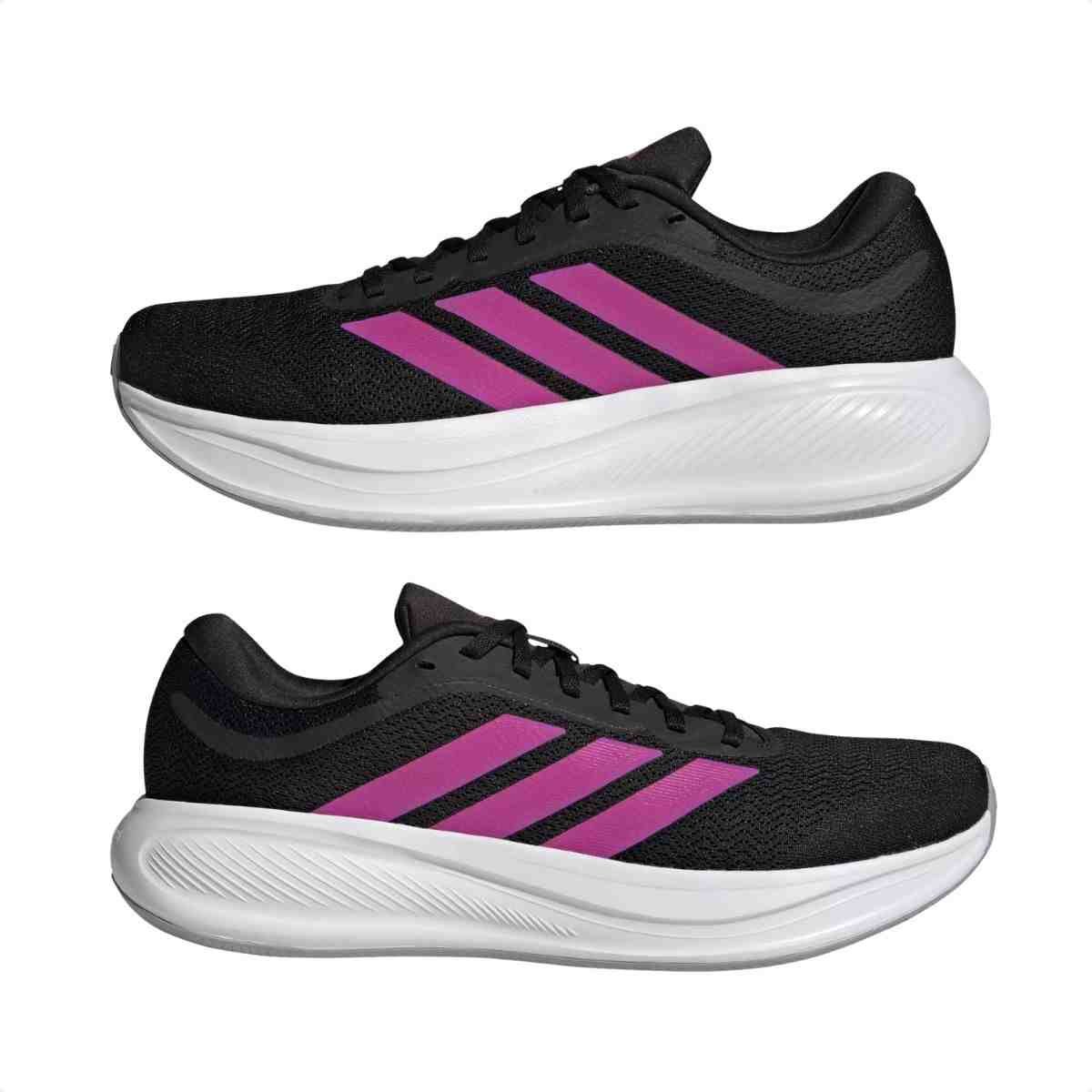 Tenis Corrida Feminino Adidas Response Runner 2 Preto Preto 5