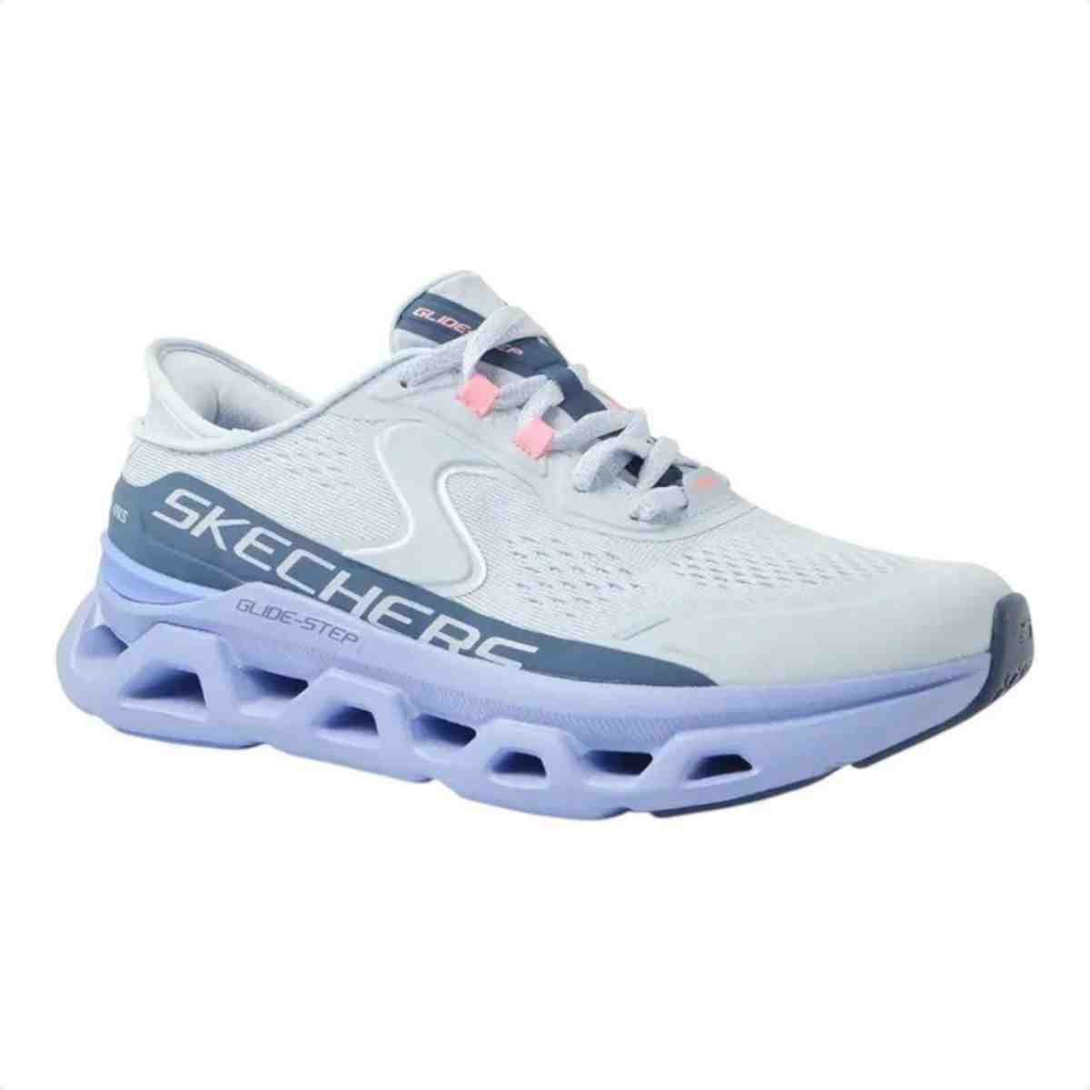 Tênis Corrida Feminino Skechers Glide Step Altus Azul Azul 2