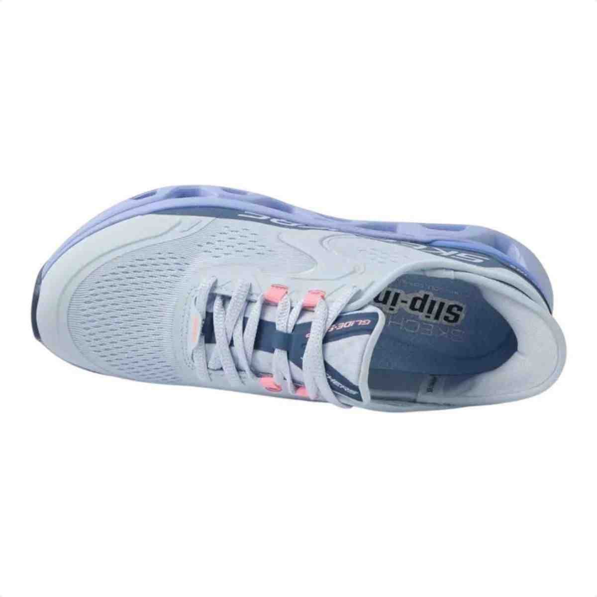 Tênis Corrida Feminino Skechers Glide Step Altus Azul Azul 5