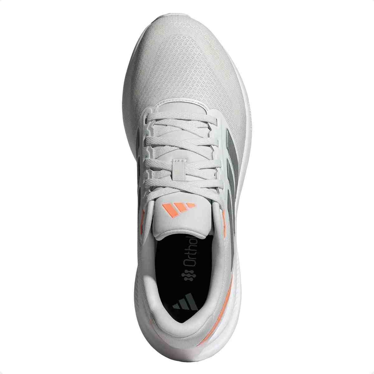 Tenis Corrida Feminino Adidas Runfalcon 5 Branco Cinza 6