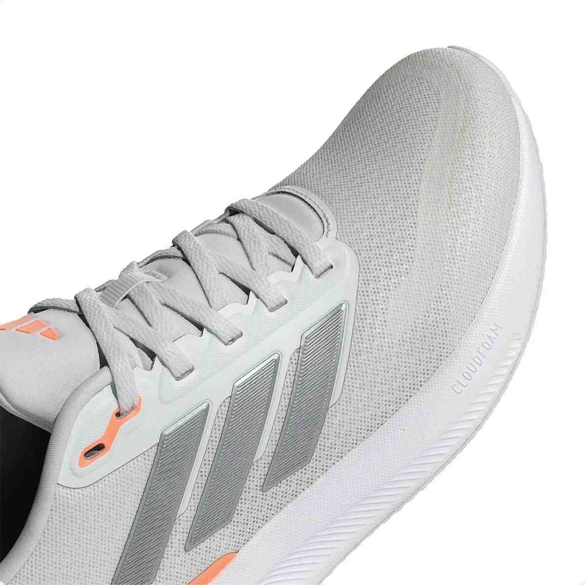 Tenis Corrida Feminino Adidas Runfalcon 5 Branco Cinza 7