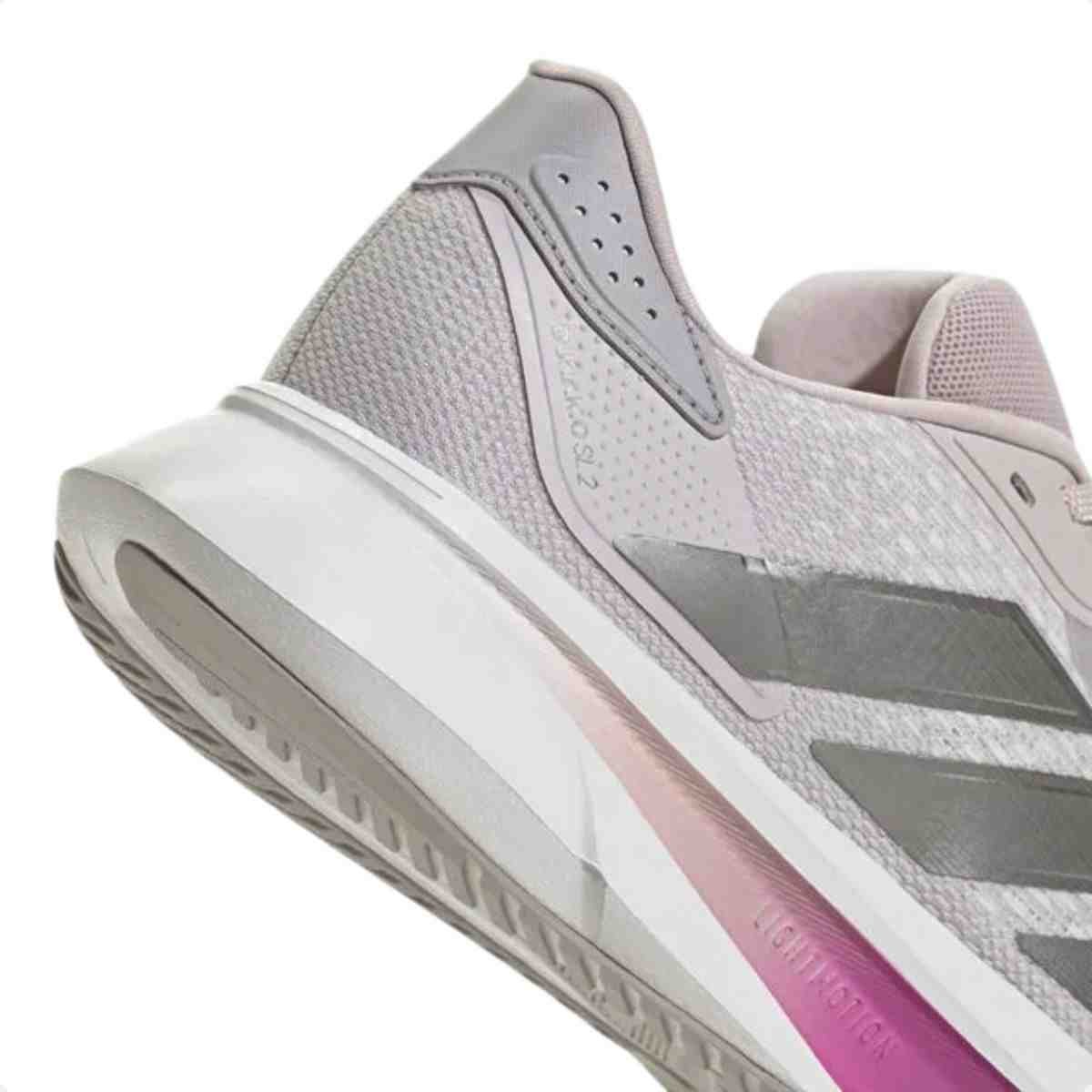 Tenis Corrida Feminino Adidas Duramo Sl2 Violeta Cinza 7