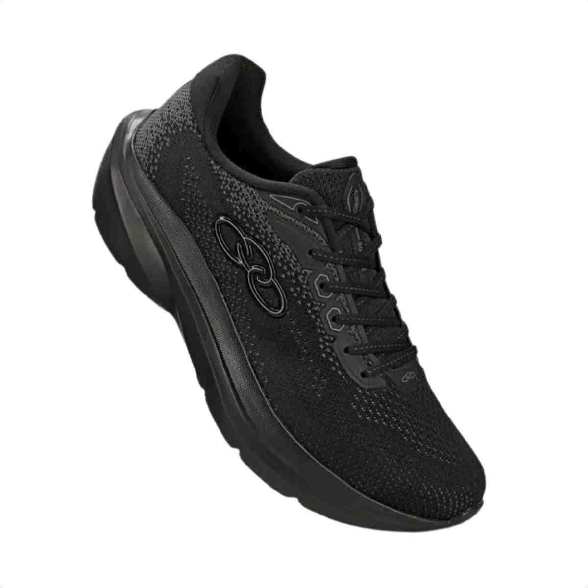 Tênis Corrida Masculino Olympikus Soma 2 Preto Preto 2