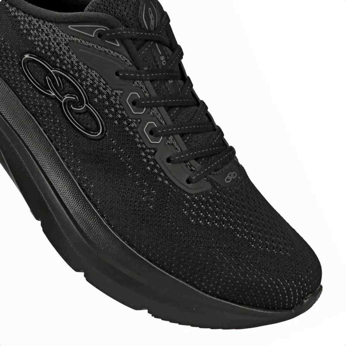 Tênis Corrida Masculino Olympikus Soma 2 Preto Preto 3