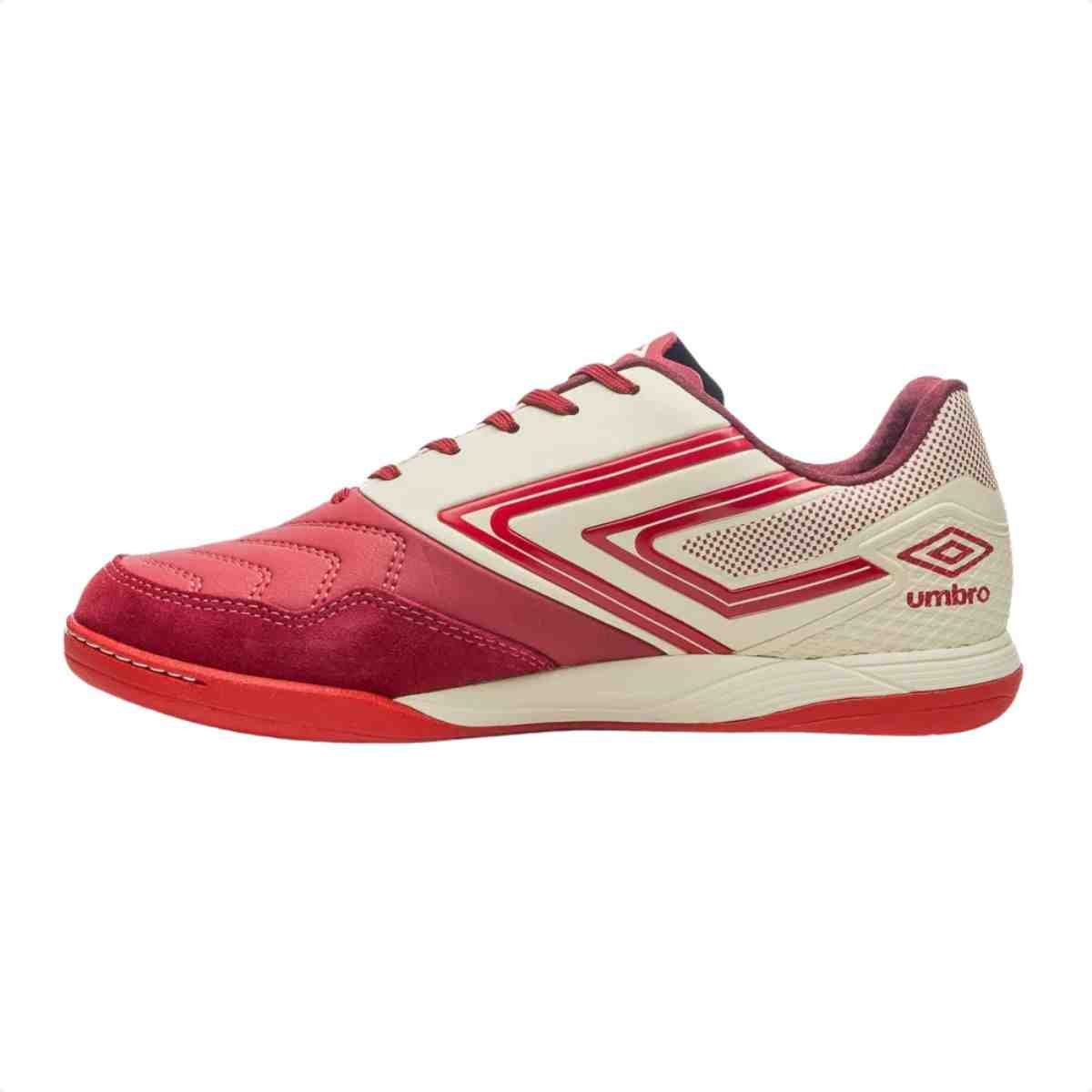 Chuteira Indoor Masculino Umbro Pro 5 Bump Club Vermelho 5