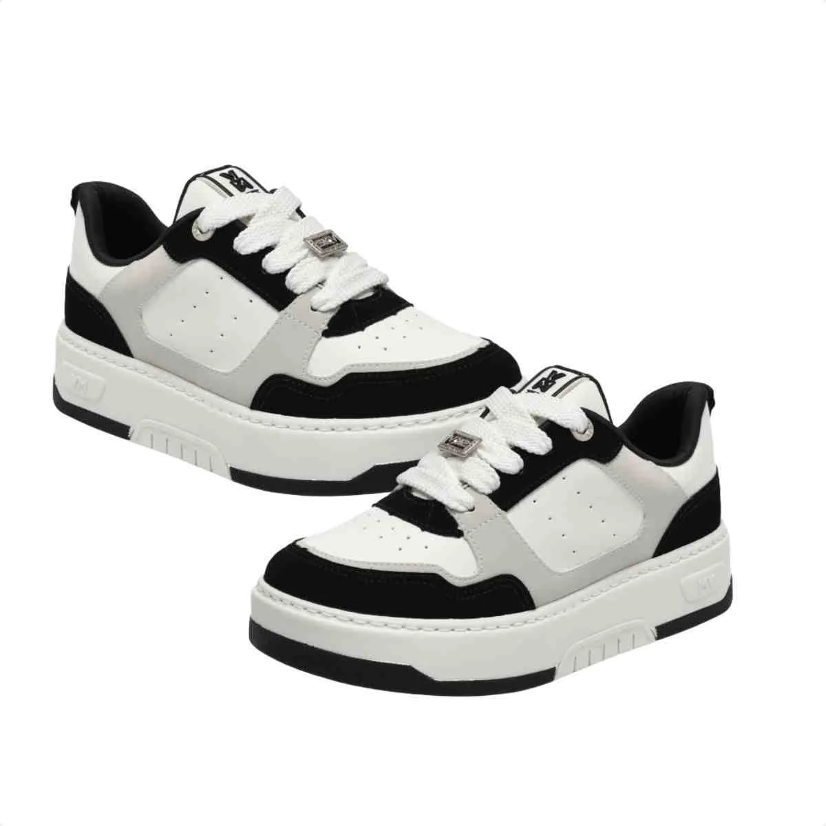 Tênis Casual Feminino Via Marte Preto Branco Branco/Preto 3
