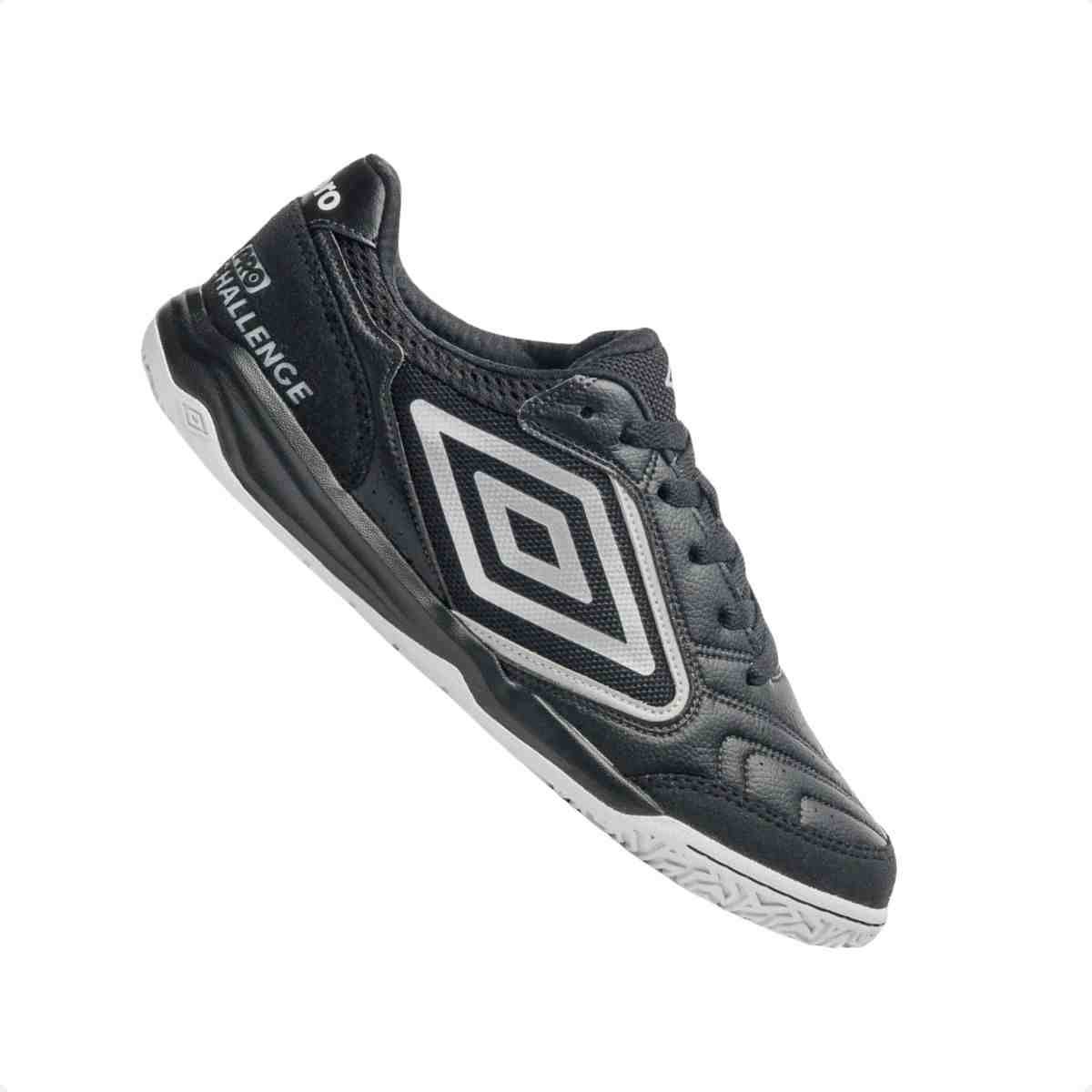 Chuteira Indoor Masculino Umbro Pro Challenge Uptake Preto Preto 7