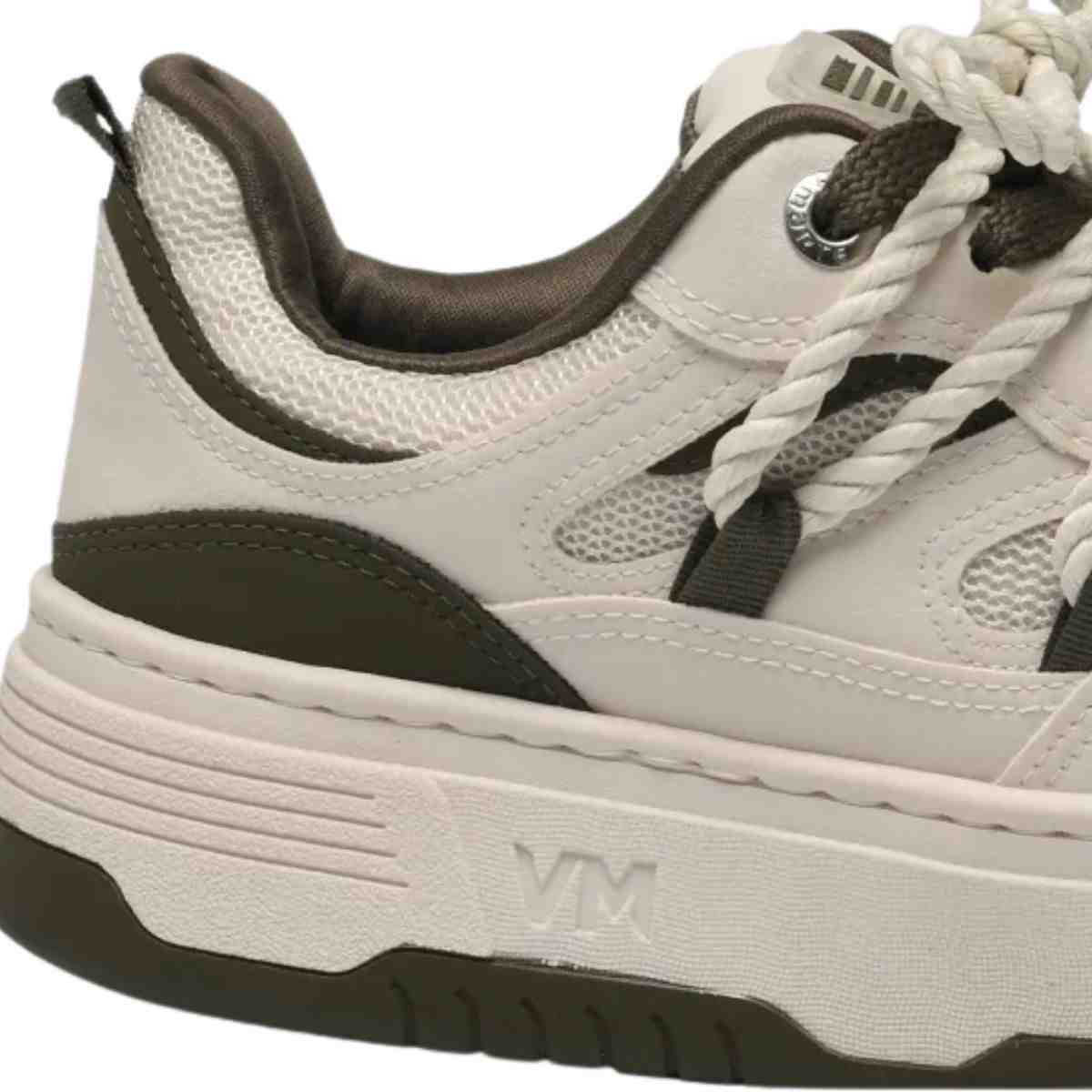 Tênis Casual Feminino Via Marte Marfim Militar Marfim 6