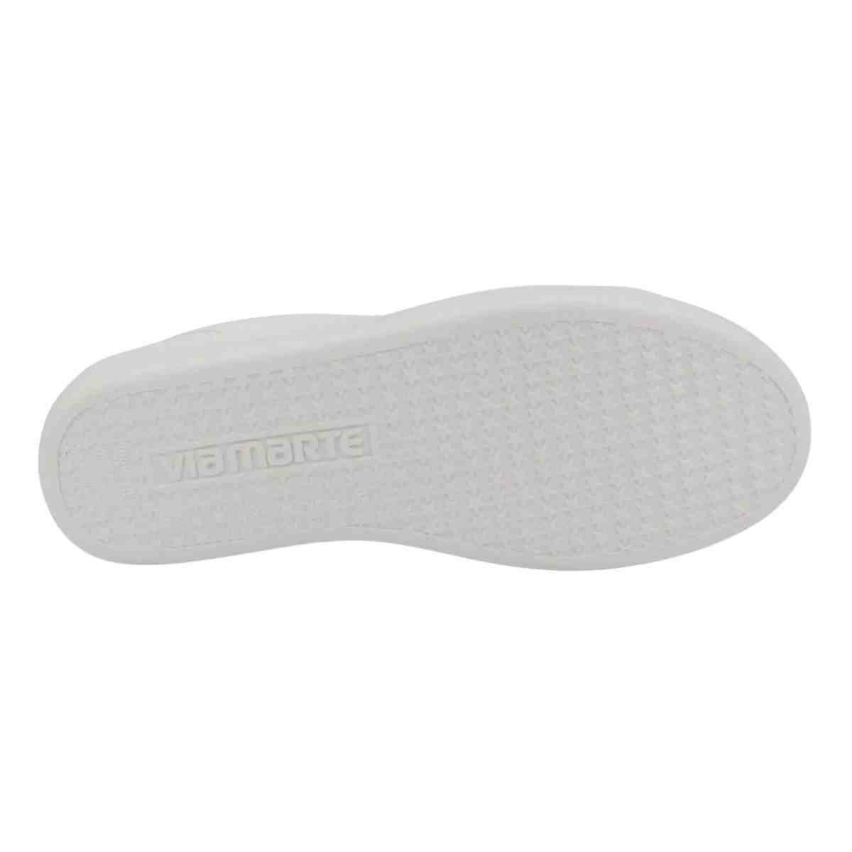 Tênis Casual Feminino Via Marte Branco Branco 7