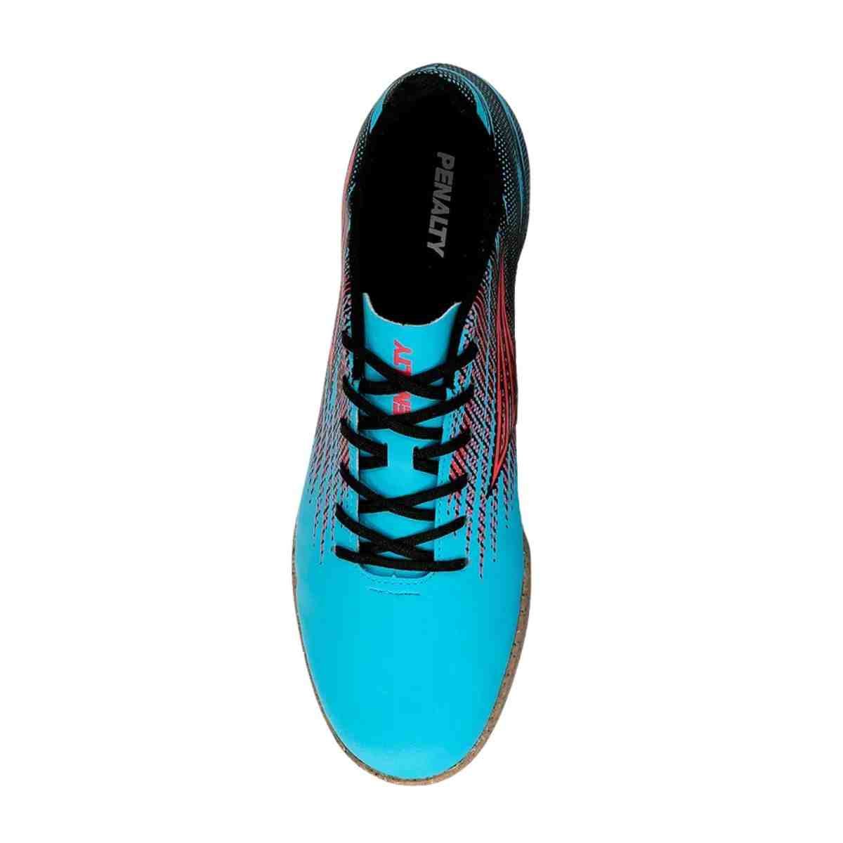 Chuteira Indoor Masculina Penalty Tornado Azul Azul 6