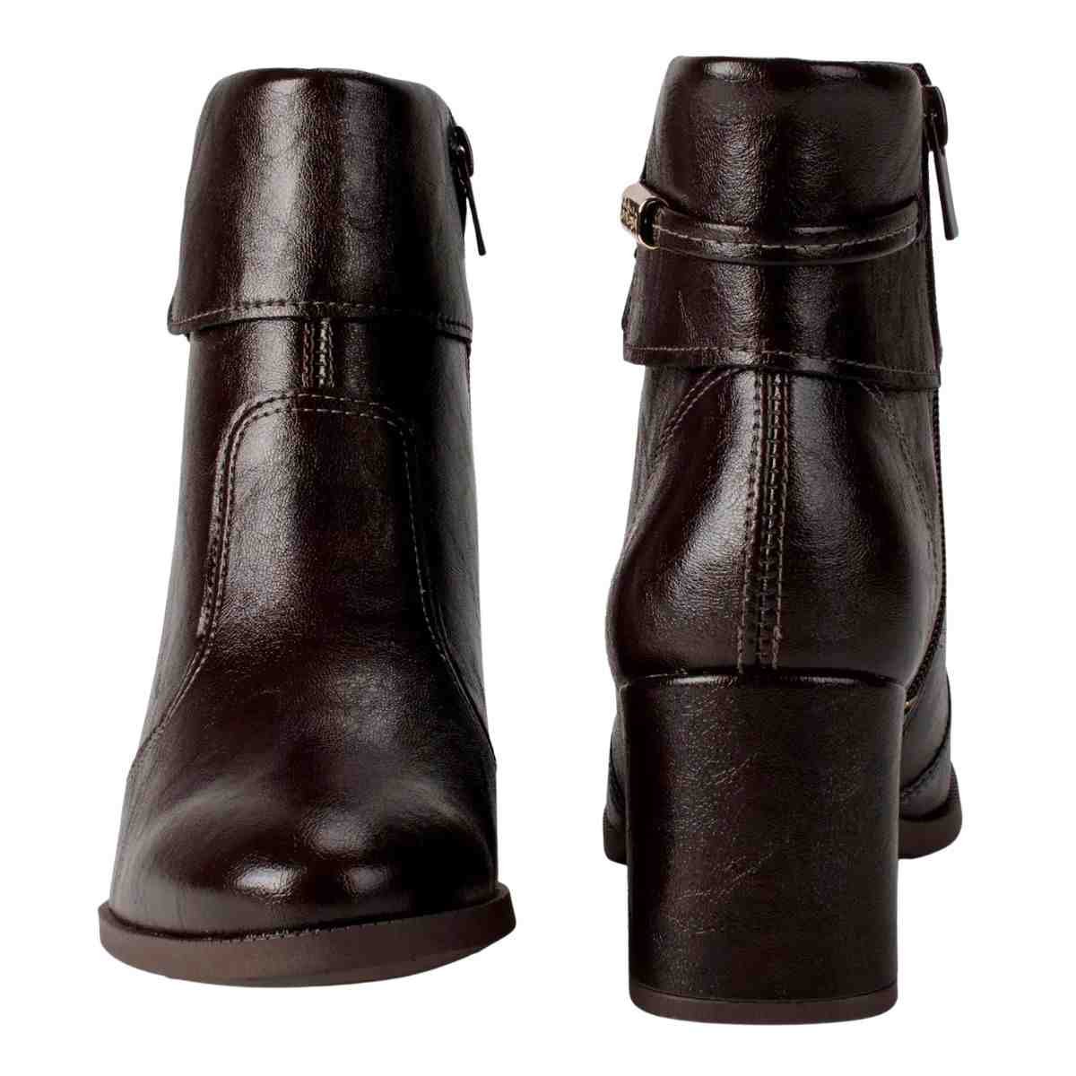 Bota Feminina Cano Médio Dakota Marrom Café Marrom 5