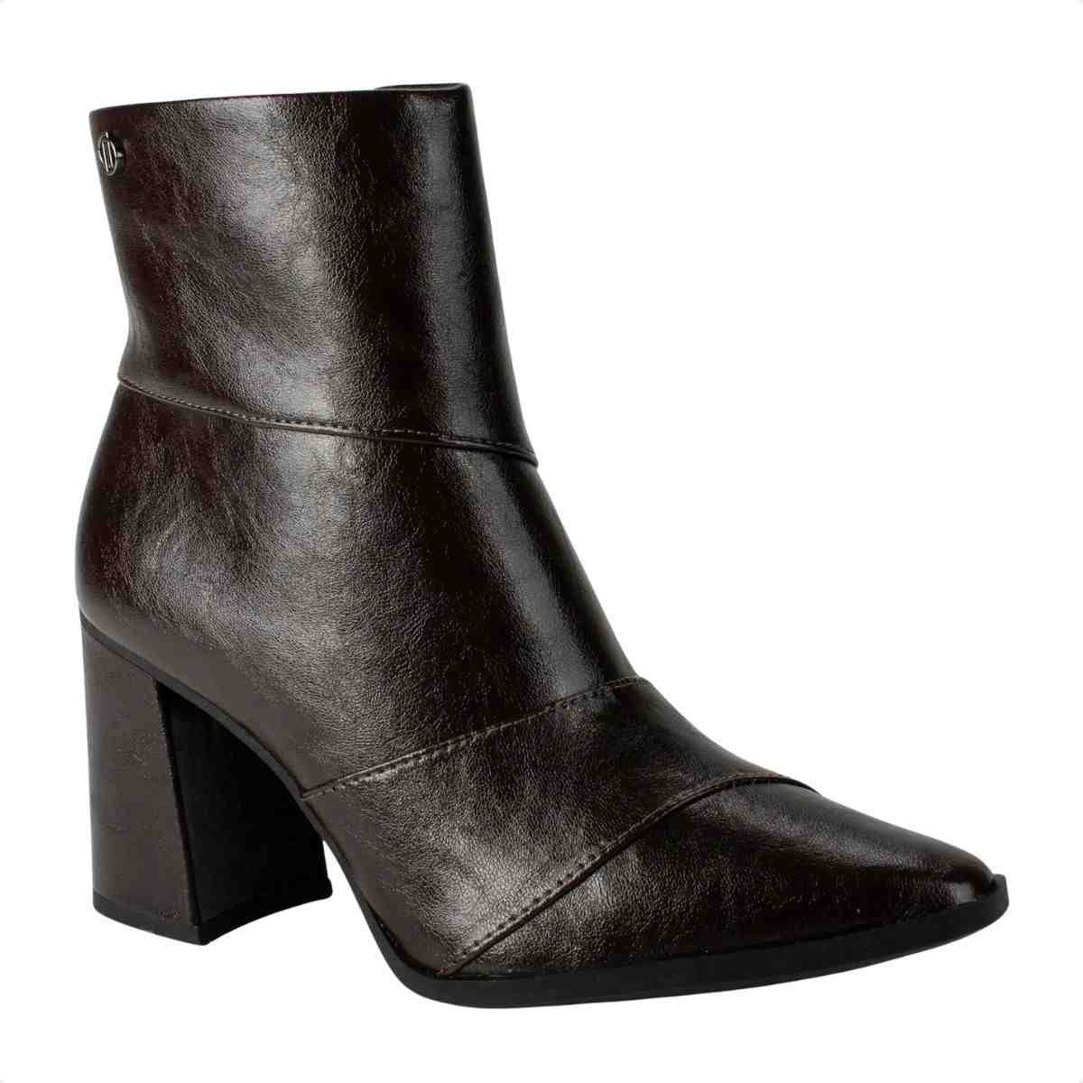 Bota Feminina Cano Médio Dakota Marrom Café Marrom 3