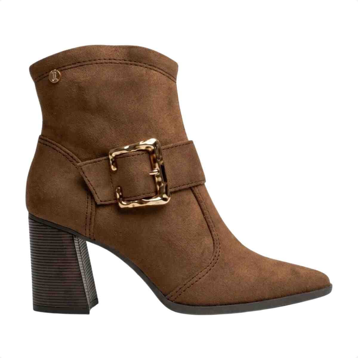 Bota Feminina Cano Médio Dakota Marrom